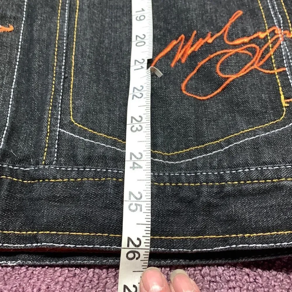 Fubu Muhammad Ali denim jacket limited edition Sz L 16/18